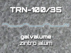 Lámina Acanalada TRN 100/35 Galvalume Zintro Alum