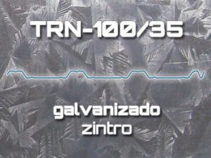 Lámina Acanalada TRN 100/35 Galvanizado Zintro